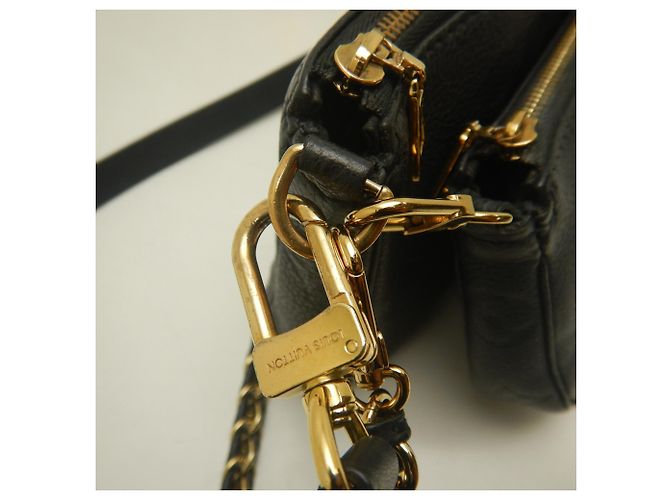 Louis Vuitton Monogram Empreinte Multi Pochette Accessoires Shoulder Bag - Noir Negro - vista 8