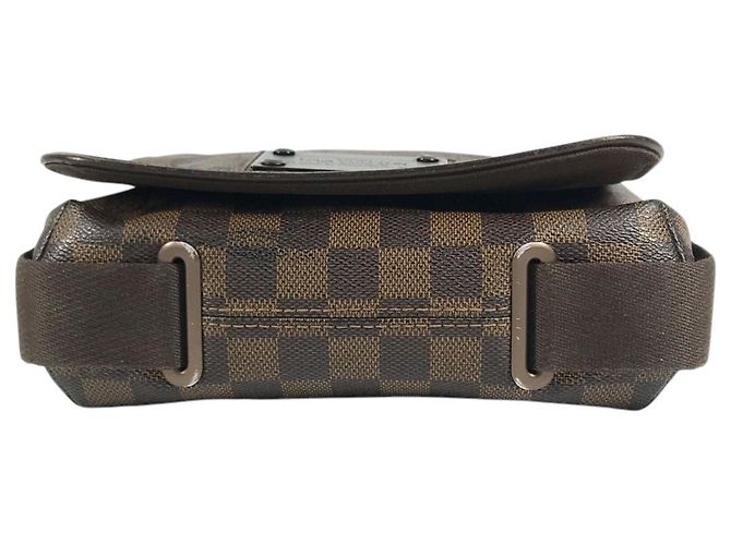 Borsa a tracolla Louis Vuitton Damier Brooklyn PM Marrone Damier ebene - vista 5
