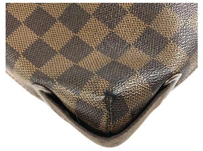 Borsa a tracolla Louis Vuitton Damier Brooklyn PM Marrone Damier ebene - vista 7
