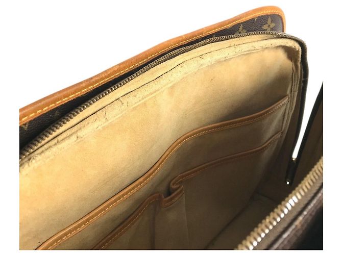 Borsa Louis Vuitton Monogram Rivoli Marrone - vista 16