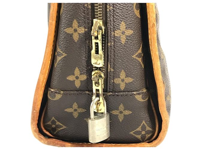 Borsa Louis Vuitton Monogram Rivoli Marrone - vista 18