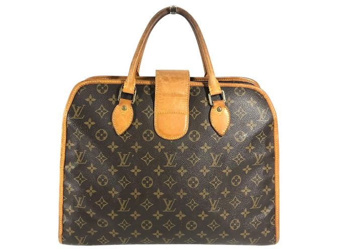 Borsa Louis Vuitton Monogram Rivoli Marrone - vista 2