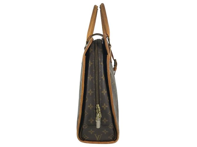 Borsa Louis Vuitton Monogram Rivoli Marrone - vista 3