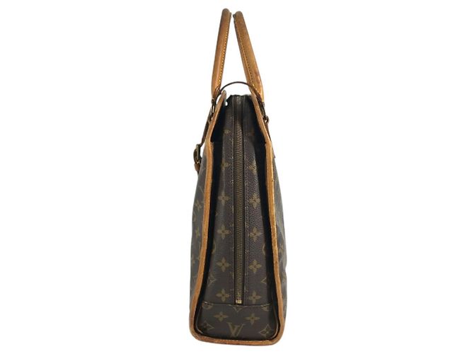 Borsa Louis Vuitton Monogram Rivoli Marrone - vista 4