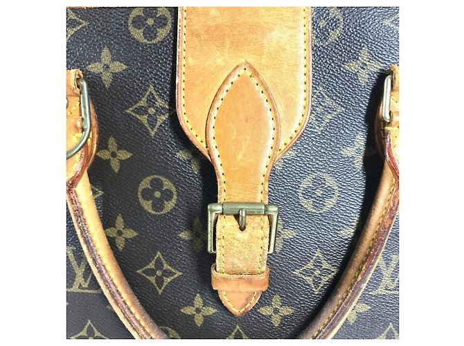 Borsa Louis Vuitton Monogram Rivoli Marrone - vista 7