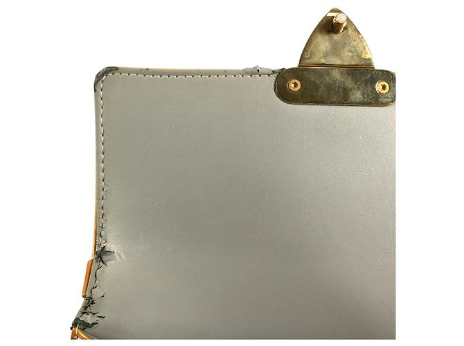 Borsa Louis Vuitton Monogram Vernis Spring Street Grigio - vista 12