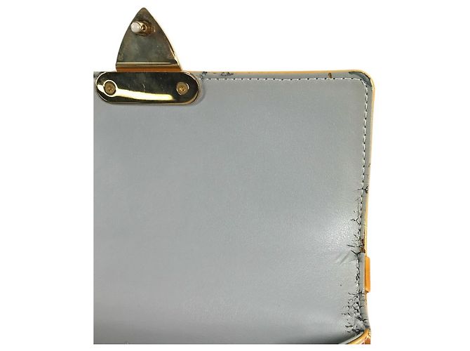 Borsa Louis Vuitton Monogram Vernis Spring Street Grigio - vista 13