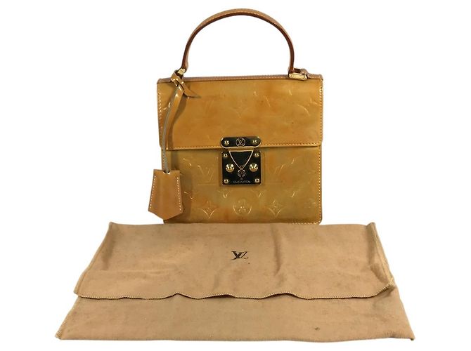 Borsa Louis Vuitton Monogram Vernis Spring Street Grigio - vista 18