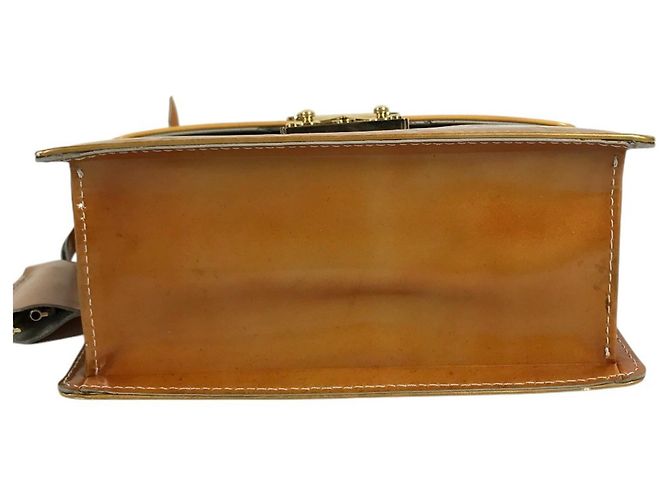 Borsa Louis Vuitton Monogram Vernis Spring Street Grigio - vista 5