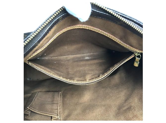 Borsa Cabas Mezzo Monogram Louis Vuitton Marrone - vista 13
