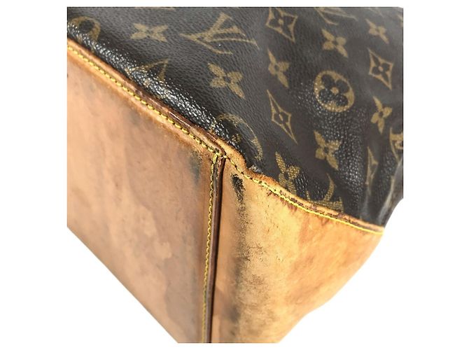 Borsa Cabas Mezzo Monogram Louis Vuitton Marrone - vista 8