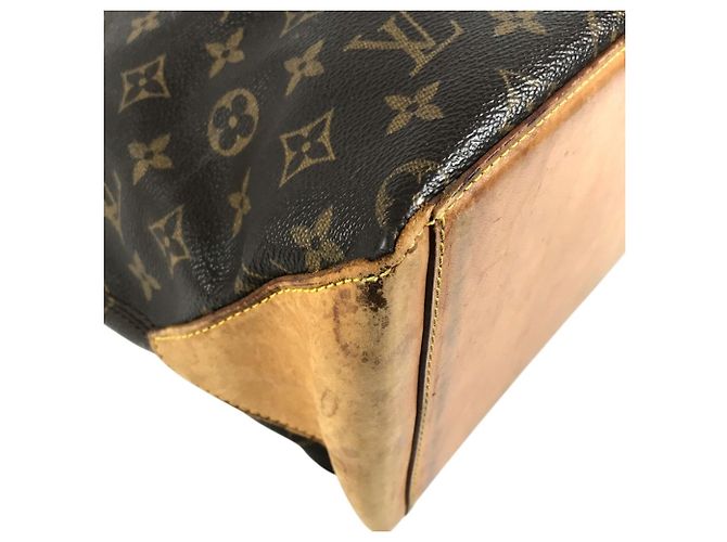 Borsa Cabas Mezzo Monogram Louis Vuitton Marrone - vista 9