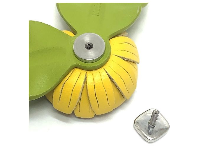 Spilla a fiore Loewe Primavera/Estate 2026 Verde Giallo - vista 10