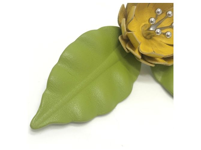 Spilla a fiore Loewe Primavera/Estate 2026 Verde Giallo - vista 9
