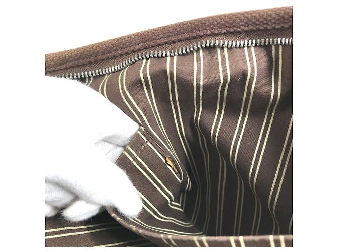 Borsa Louis Vuitton Antigua Cabas MM Marrone - vista 14