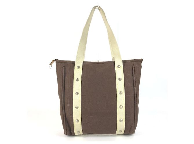 Borsa Louis Vuitton Antigua Cabas MM Marrone - vista 15