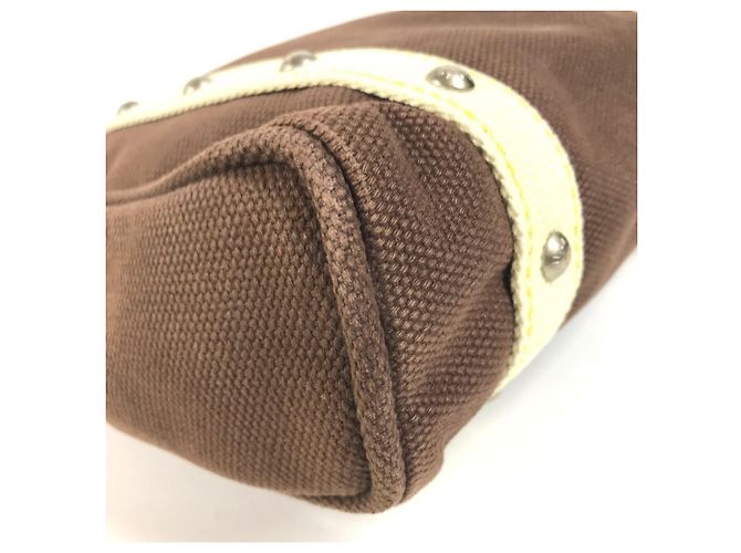 Borsa Louis Vuitton Antigua Cabas MM Marrone - vista 5