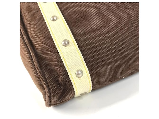 Borsa Louis Vuitton Antigua Cabas MM Marrone - vista 8