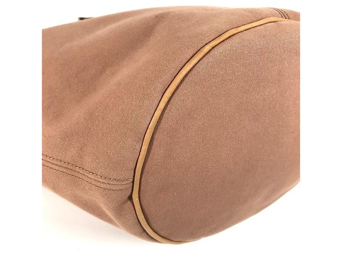 Hermès Borsa Hermes Panier de Plage GM Marrone - vista 13