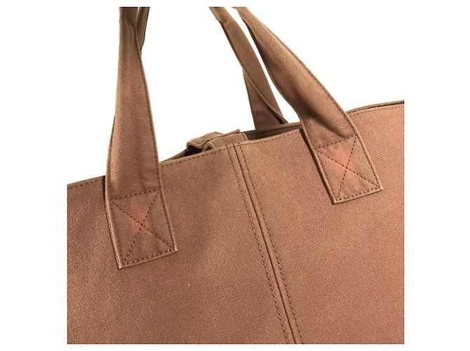 Hermès Borsa Hermes Panier de Plage GM Marrone - vista 14