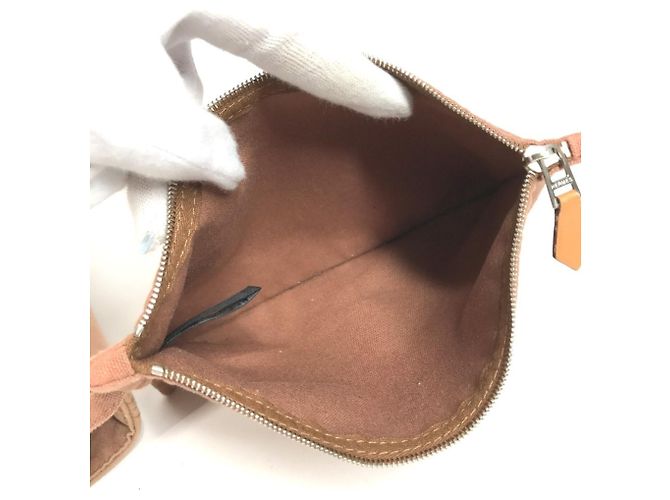 Hermès Borsa Hermes Panier de Plage GM Marrone - vista 16