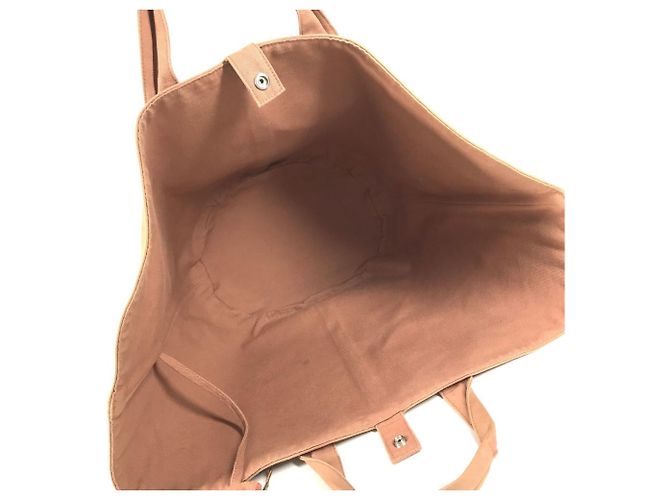 Hermès Borsa Hermes Panier de Plage GM Marrone - vista 8