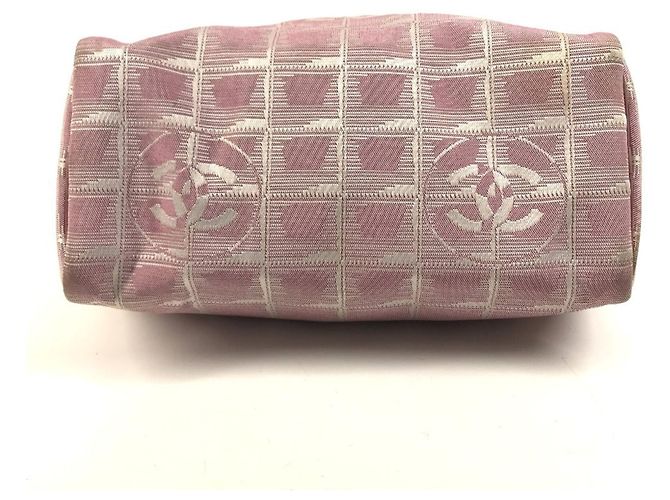 Borsetta a tracolla Chanel New Travel Coco Mark Logo CC Rosa - vista 11