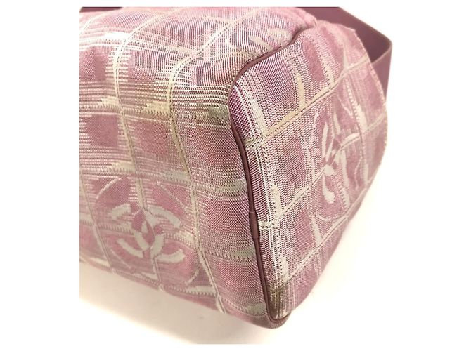 Borsetta a tracolla Chanel New Travel Coco Mark Logo CC Rosa - vista 12