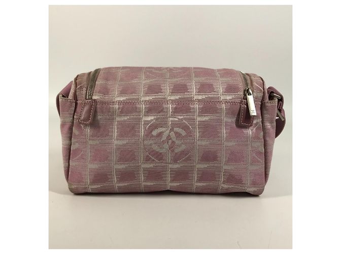 Borsetta a tracolla Chanel New Travel Coco Mark Logo CC Rosa - vista 2