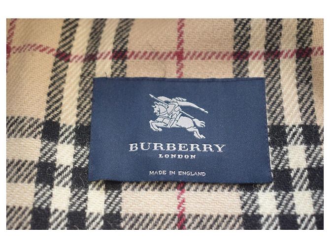 BURBERRY Trench Coat London de algodón marrón oscuro con forro desmontable 100% lana Nova Check Castaño - vista 7