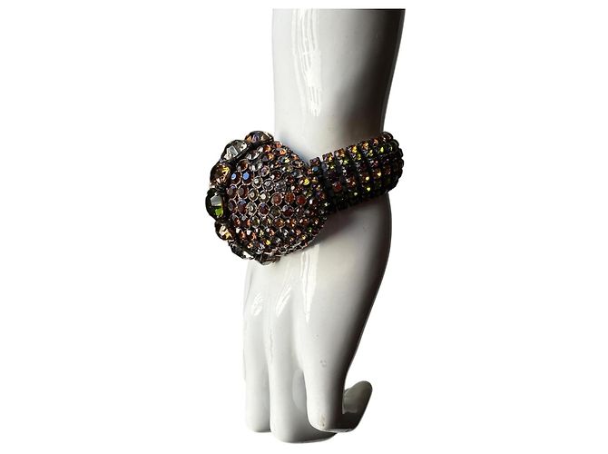Bracciale Balenciaga D'oro Bronzo - vista 12