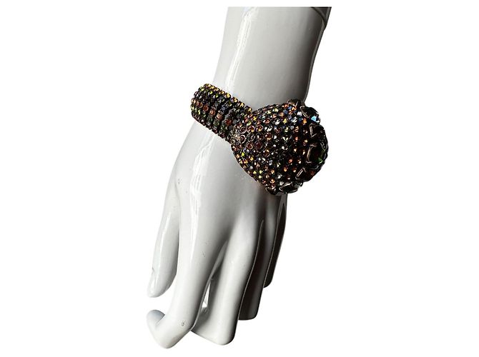 Bracciale Balenciaga D'oro Bronzo - vista 13