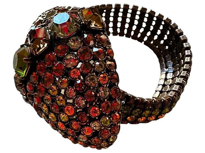 Bracciale Balenciaga D'oro Bronzo - vista 2