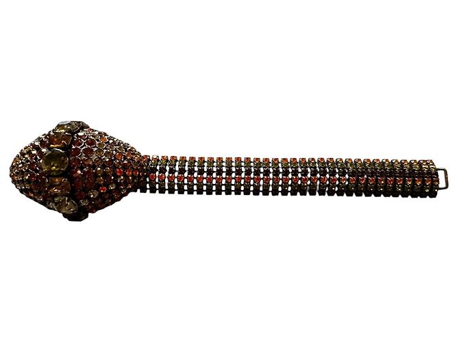 Bracciale Balenciaga D'oro Bronzo - vista 3