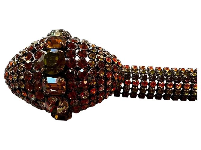 Bracciale Balenciaga D'oro Bronzo - vista 4