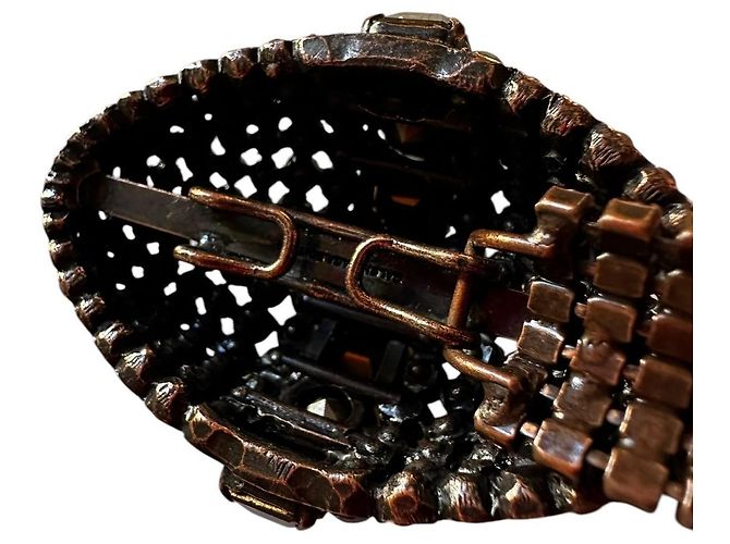 Bracciale Balenciaga D'oro Bronzo - vista 6