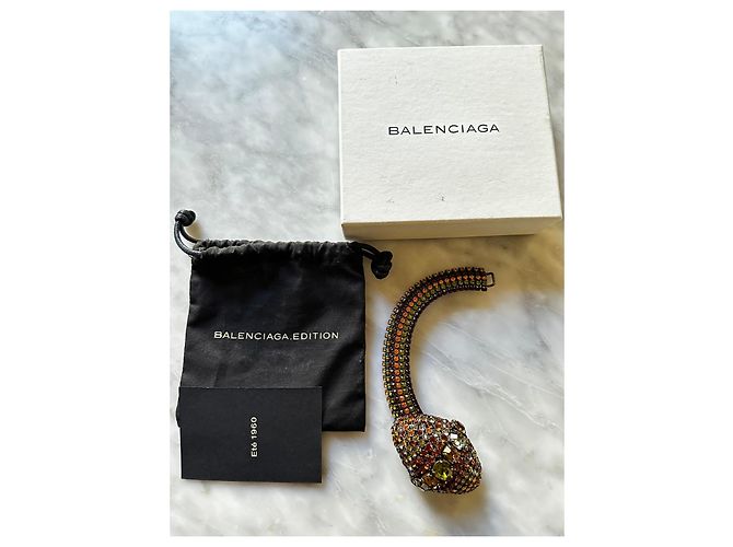 Bracciale Balenciaga D'oro Bronzo - vista 8