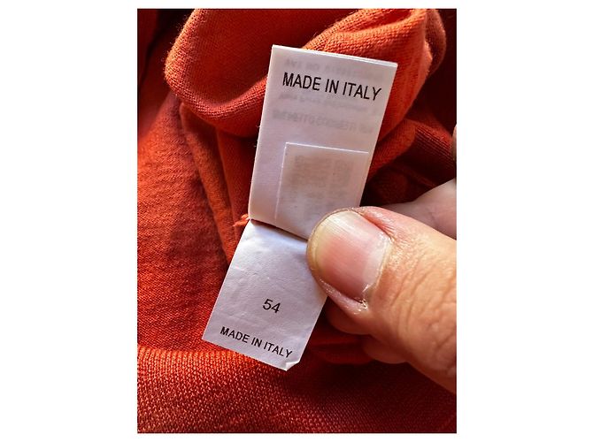 Brunello Cucinelli Pullover aus Wolle und Kaschmir in Orange - Ansicht 10