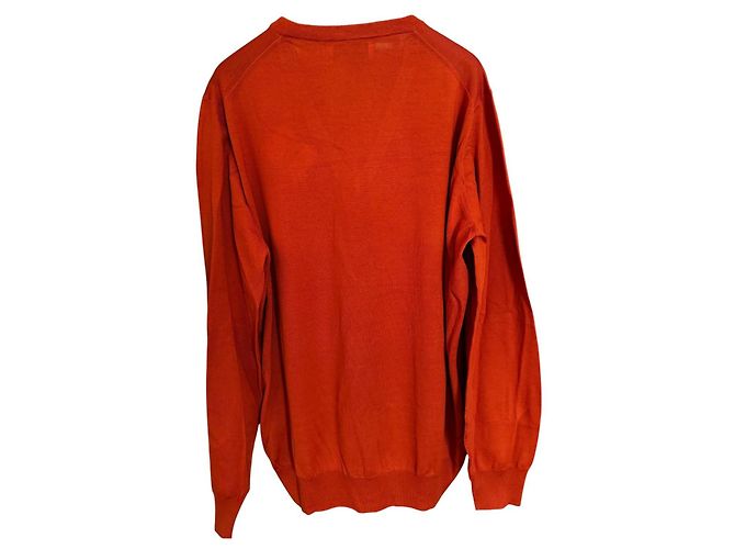 Brunello Cucinelli Pullover aus Wolle und Kaschmir in Orange - Ansicht 2