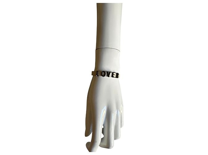 Bracciale Valentino in pelle con logo Bianco - vista 11