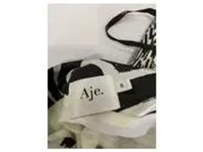Autre Marque Aje asymmetrisches Kleid Schwarz - Ansicht 6