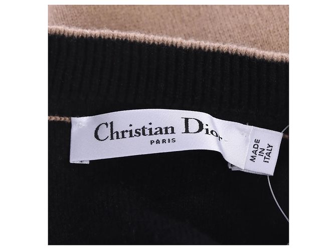 Christian Dior Dior Strickjacke "J'ADIOR 8" Schwarz Kamel - Ansicht 5