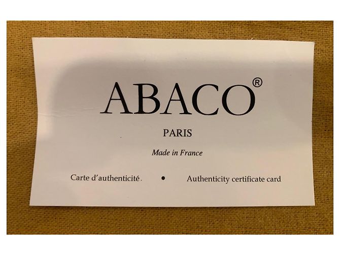 Borsa a mano ABACO Paris in pelle blu navy Blu scuro - vista 7
