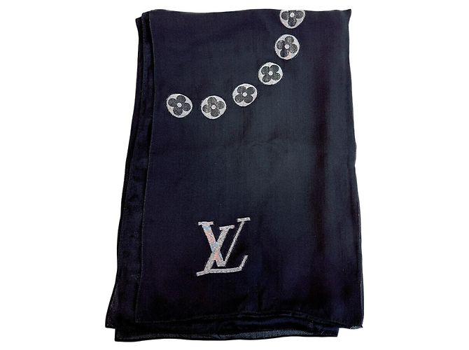 Stola Louis Vuitton Monte Carlo Nero - vista 2