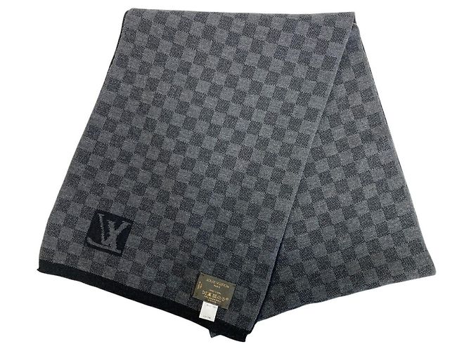 Stola in lana nera Louis Vuitton Nero - vista 2
