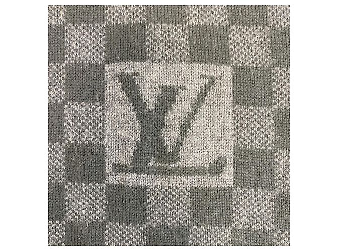 Stola in lana nera Louis Vuitton Nero - vista 5