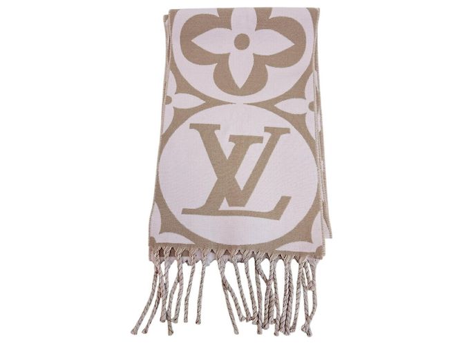 Louis Vuitton Medallion Schal Beige - Ansicht 2