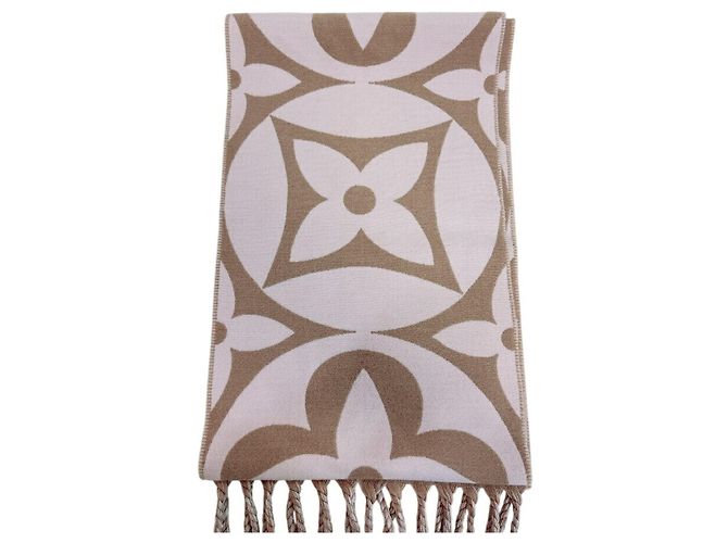 Louis Vuitton Medallion Schal Beige - Ansicht 4