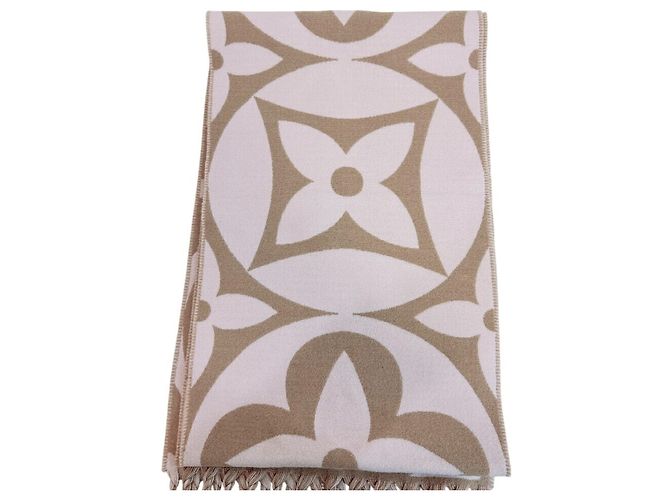 Louis Vuitton Medallion Schal Beige - Ansicht 6