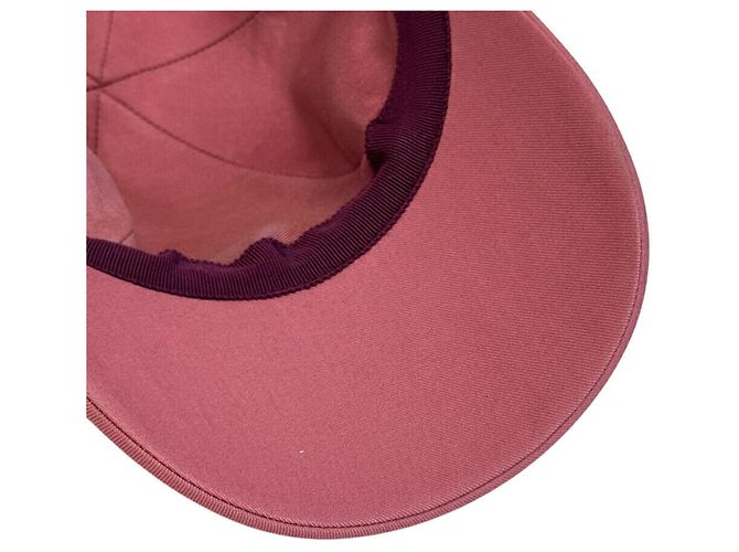 Hermès Cappellino Hermes Serena H Electric Rose Sorbet in Rosa - vista 11